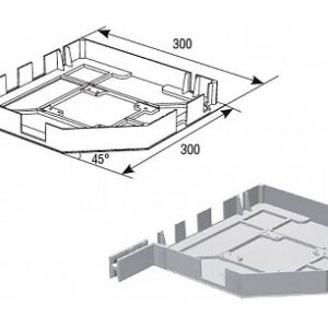 Крышка боковая RK300, RK30004